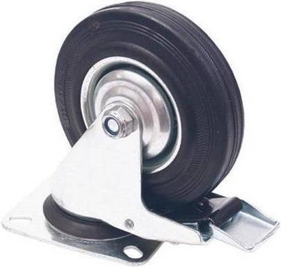 Zwenkwiel + rem 75 mm