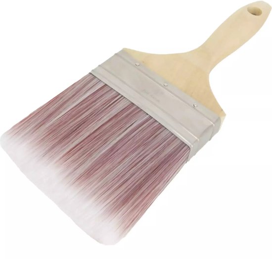 Kwast plat 4" Acryl PQ