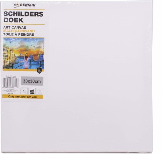 Schilders doek 30 x 30 cm