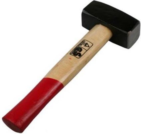 Moker 1 kg houten steel