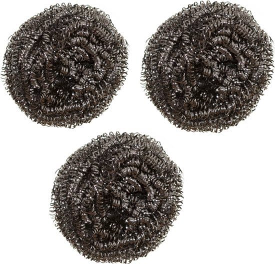 Vileda 3x roestvrij staal spiraal