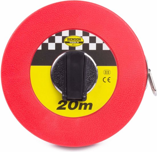 Meetlint 20 mtr landmeter