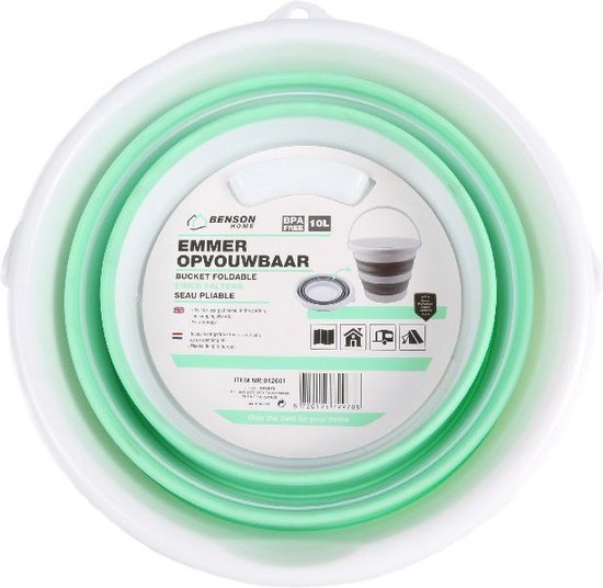 Emmer opvouwbaar 10 ltr