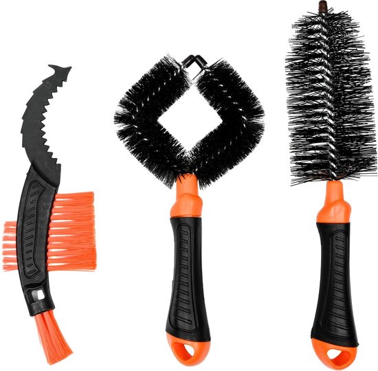 Borstel set fiets 3 dlg