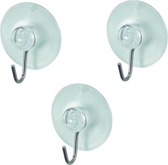 Zuignap + haak 12 dlg ø30 mm