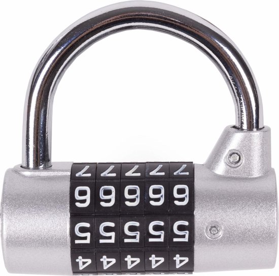 Tri-circle hang cijferslot 65 mm bc