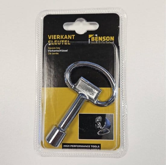 Vierkant sleutel 75 x 50 mm