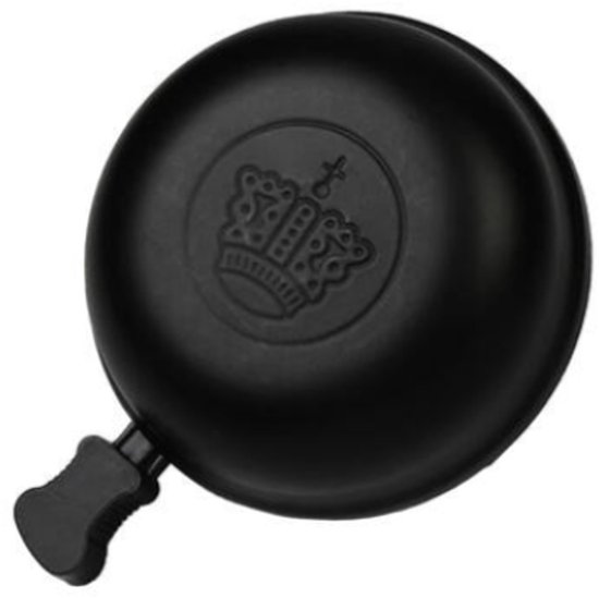 Fietsbel 54 mm mat zwart