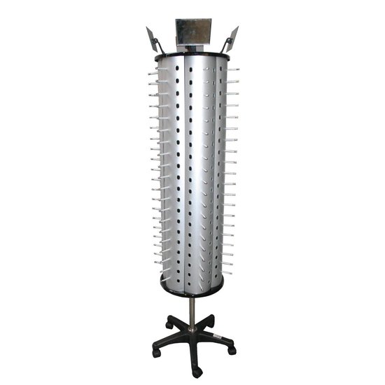 Brillenstandaard voor 120 brillen zilver