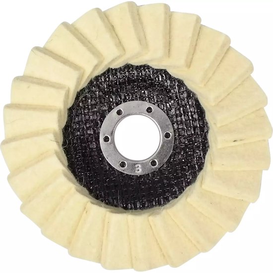 Lamellenschijf vilt Ø 125 x 22 mm
