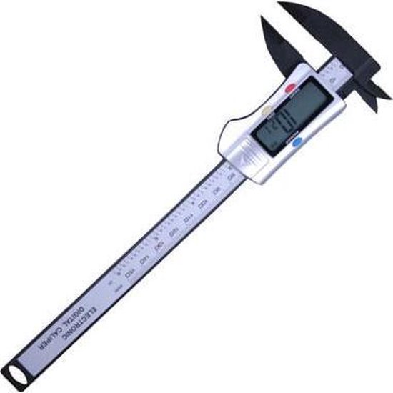 Schuifmaat digitaal fiber 150 mm