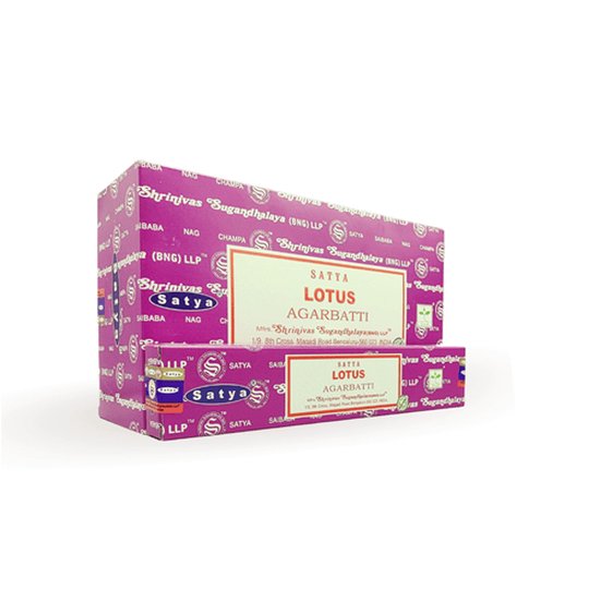 Lotus Satya Wierookstokjes 12x15 gram