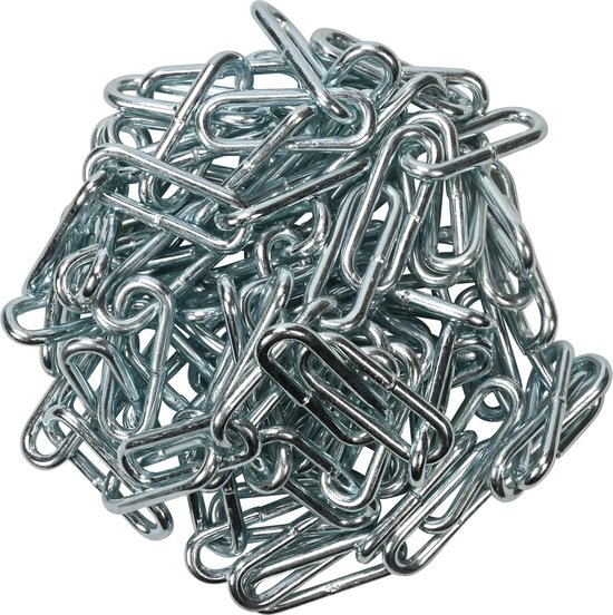 Ketting metaal 4 mm x 3 mtr