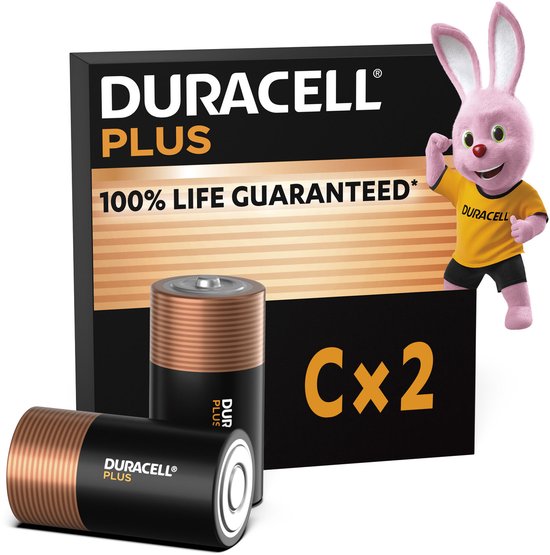 Duracell plus C (LR14/MN1400) duralock 2 dlg