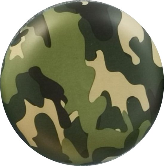 Fietsbel ding-dong 80 mm camouflage