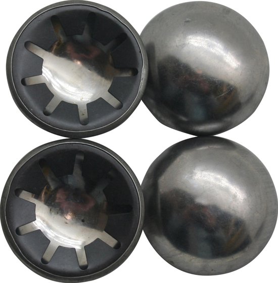 Borgdop voor wiel + band 4 dlg ø20 mm