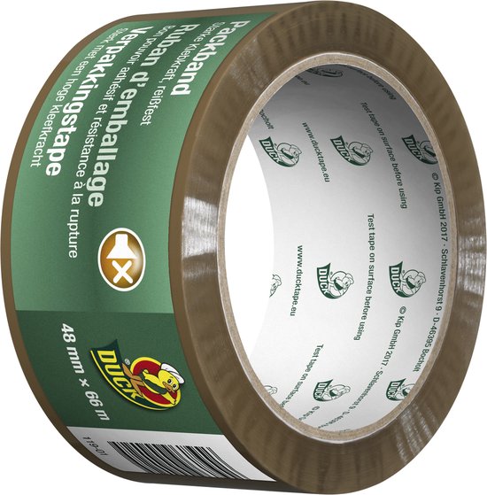Verpakkingstape bruin 48 mm x 66 m