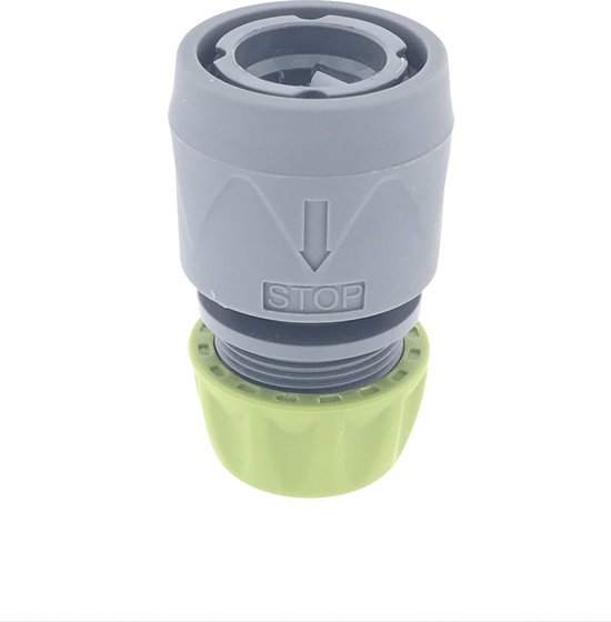 Water snelkoppeling + stop 1/2"-5/8"