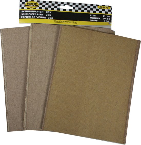 Schuurpapier 30 vel