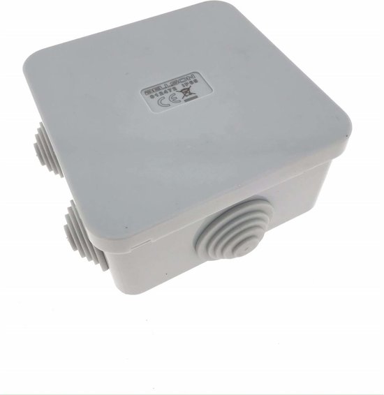 Lasdoos 80 x 80 x 40 mm IP65