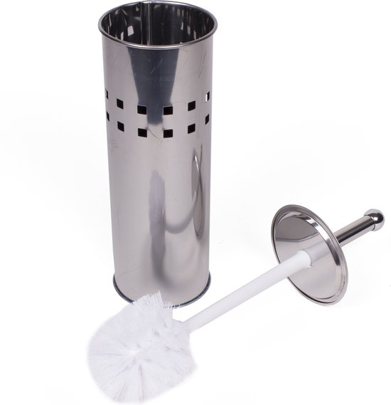 Wc borstel + houder RVS