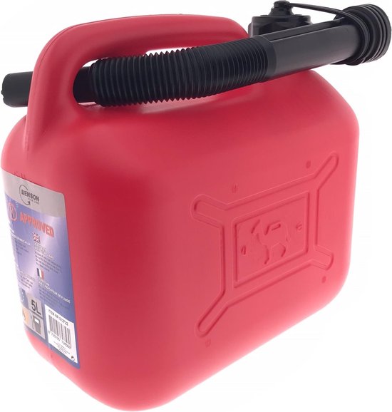 Jerrycan 5 ltr met vloeistofindicator