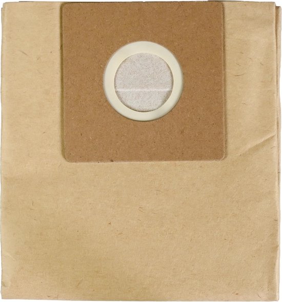 Stofzuiger zakken 15 ltr 5 dlg voor 014233 en 011858