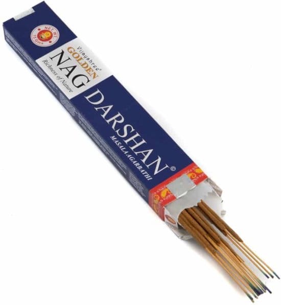 Golden Darshan Wierookstokjes 12 doosjes 15 gram