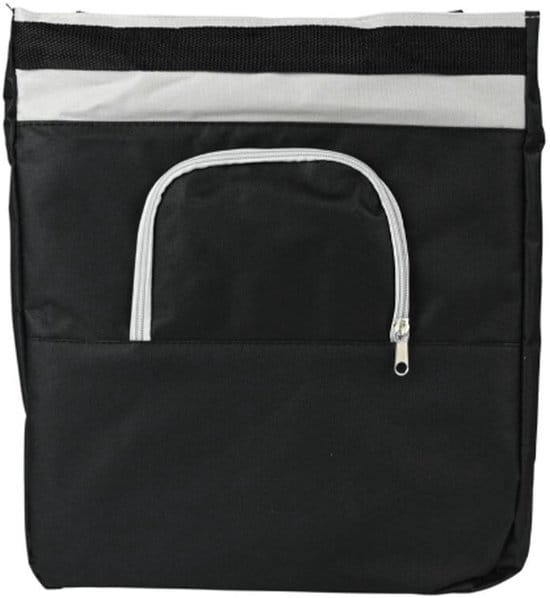 Fietstas enkel 17 ltr zwart