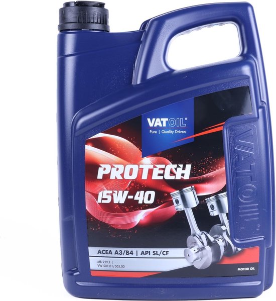 Vatoil motorolie 15W-40 5 ltr pro tech
