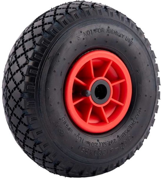 Wiel + band klein 3.00-4"