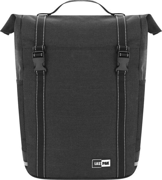 Fietstas enkel 15 ltr zwart