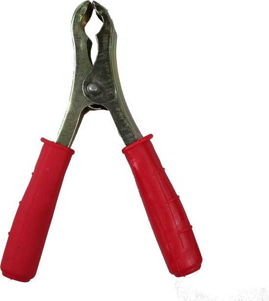 Acculaadklem 120A rood