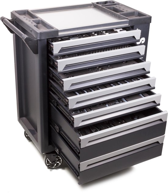 Gereedschapstrolley 7 laden 250 dlg