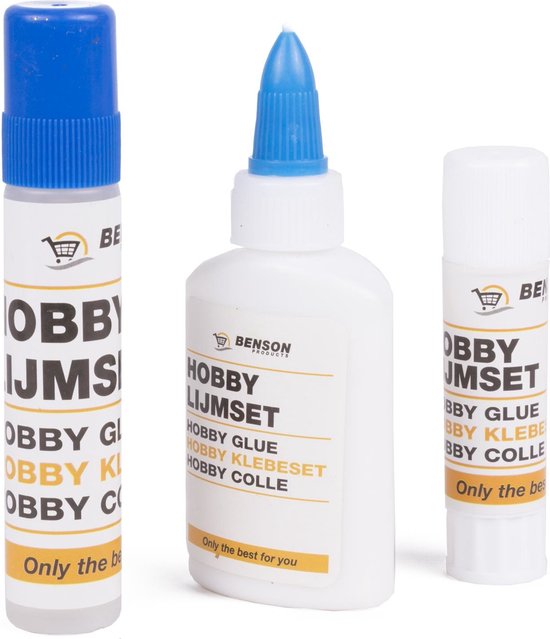 Hobby lijmset 3 dlg