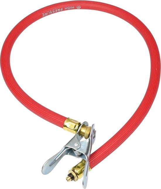 Fietspompslang jumbo high pressure rood