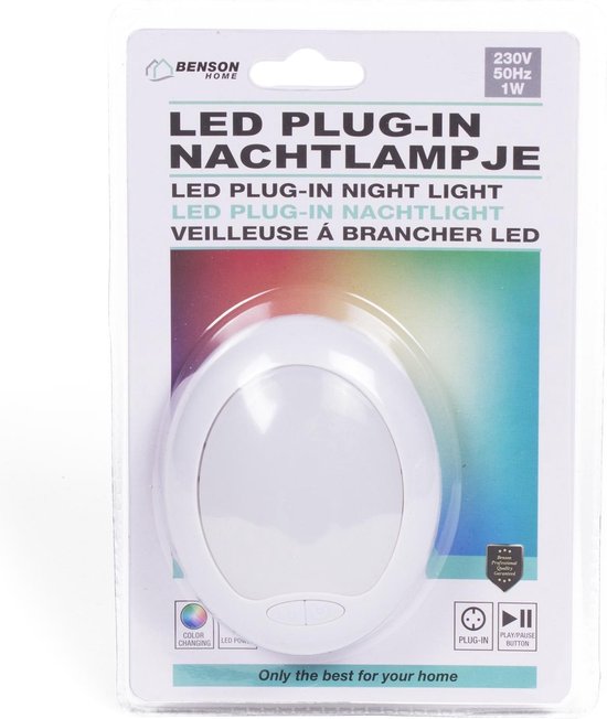 Nachtlamp LED plug-in