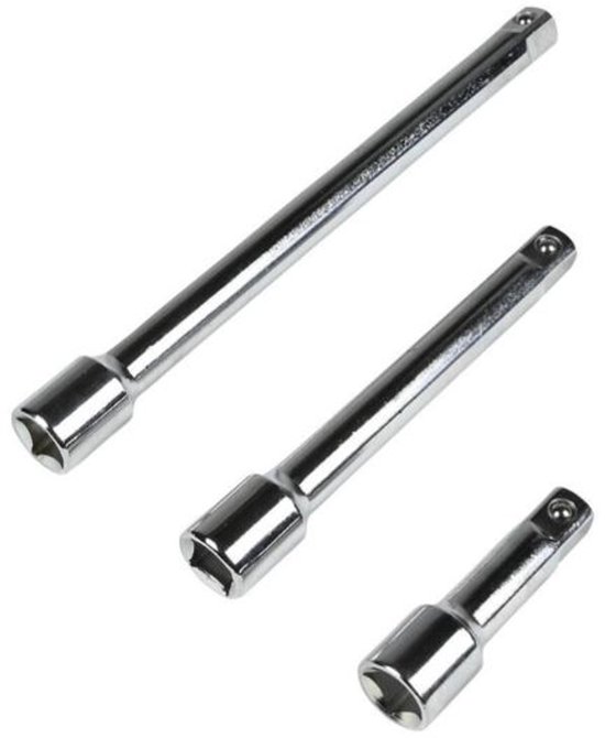 Dop verlengstuk 3 dlg 1/2" x 3" / 5" / 10"