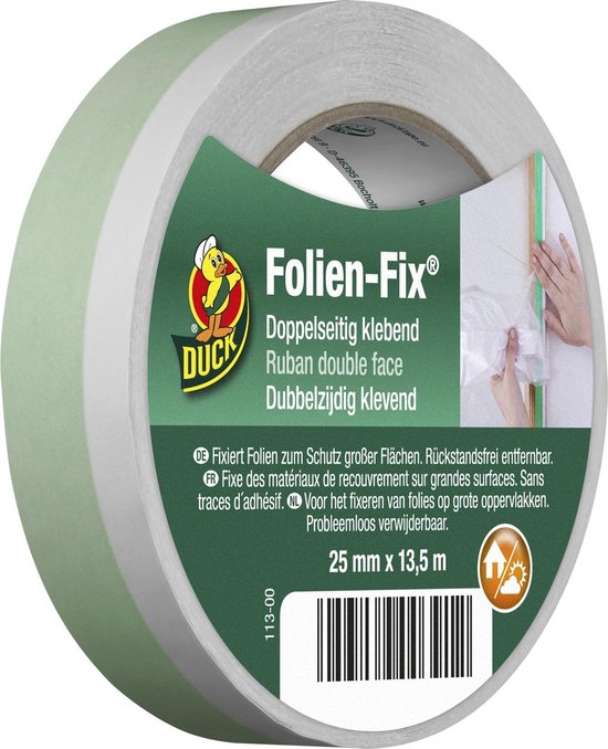 Dubbelzijdig tape voor folie 25 mm x 13,5 m