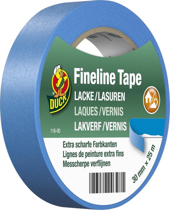 Schilderstape Fineline lak vernis 30 mm x 25 m