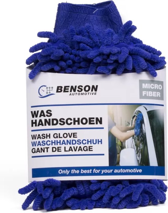 Auto washandschoen rasta