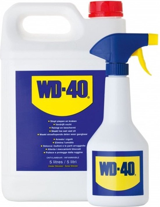 WD40 5 ltr + spray applicator