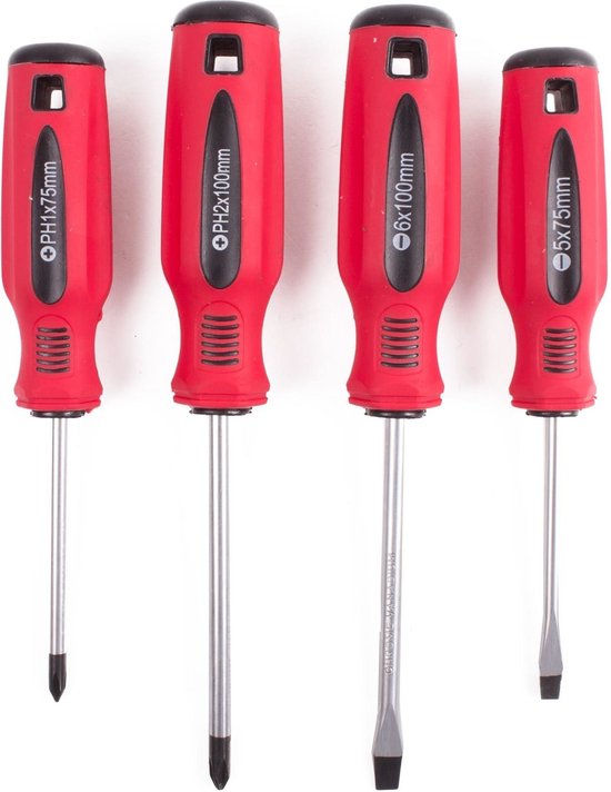 Schroevendraaier set 4 dlg