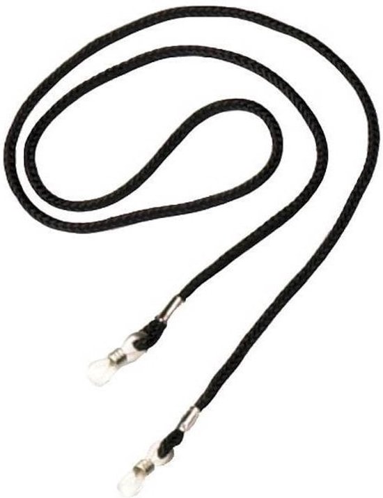 Brillenkoordje zwart 12 dlg