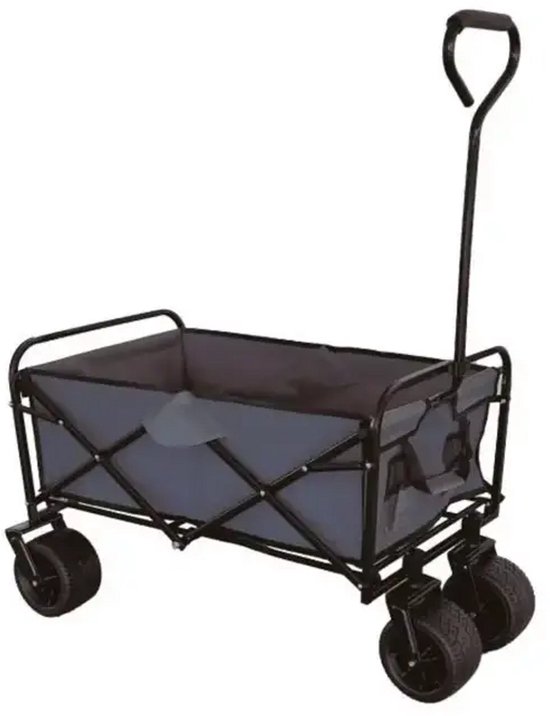 Bolderkar extra brede wielen opvouwbaar