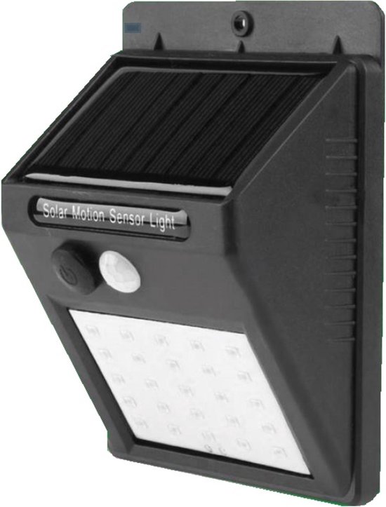 Wandlamp solar LED + pir sensor IP65
