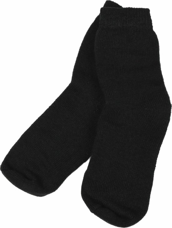 Thermo sokken zwart 3 dlg maat 43-46