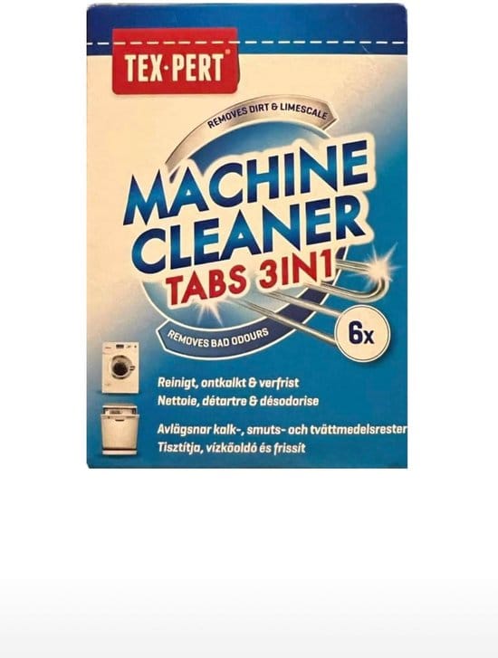 Texpert Machine Cleaner Tabs 3 n1 6stk