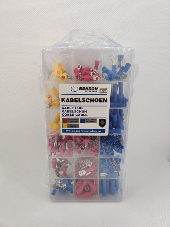 Kabelschoenset 270 dlg profi