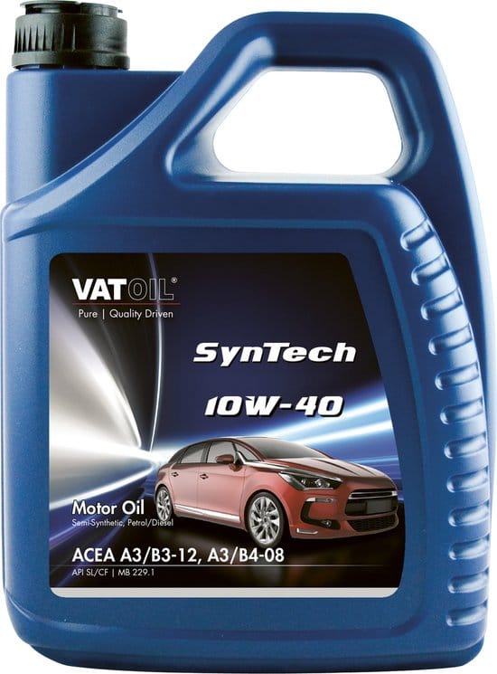 Vatoil motorolie 10W-40 5 ltr syntech